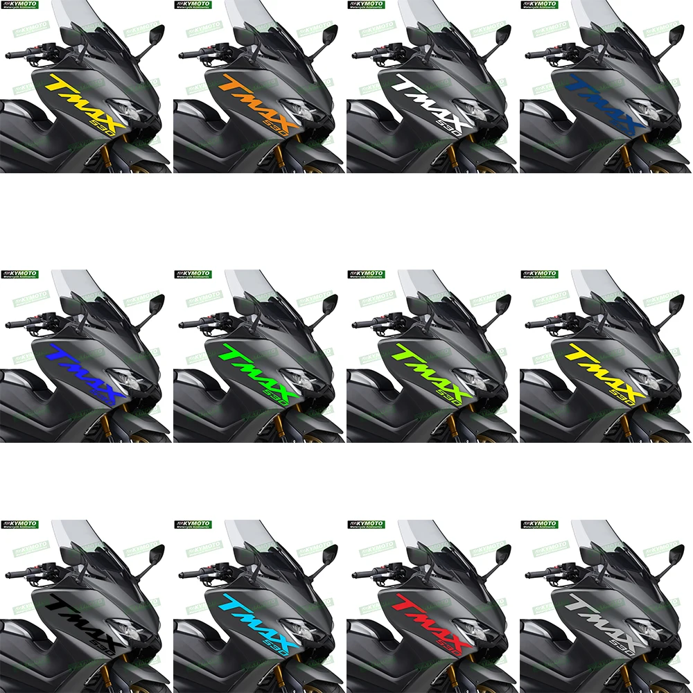 

For Yamaha TMAX530 TMAX-530 Racing Body Motorcycle Decal Car Decoration Fuel Tank Motor Logo Fairing Helmet Windshield Sticker