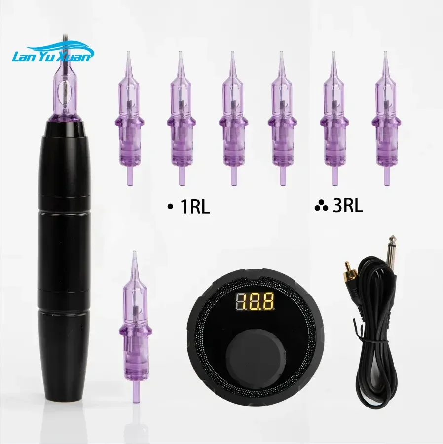 

OEM ET-1 OEM Nano stroke Hair Stroke Tattoo Rotary pmu Machine pen High quality Professional Eyebrow Permanent Makeup Machine
