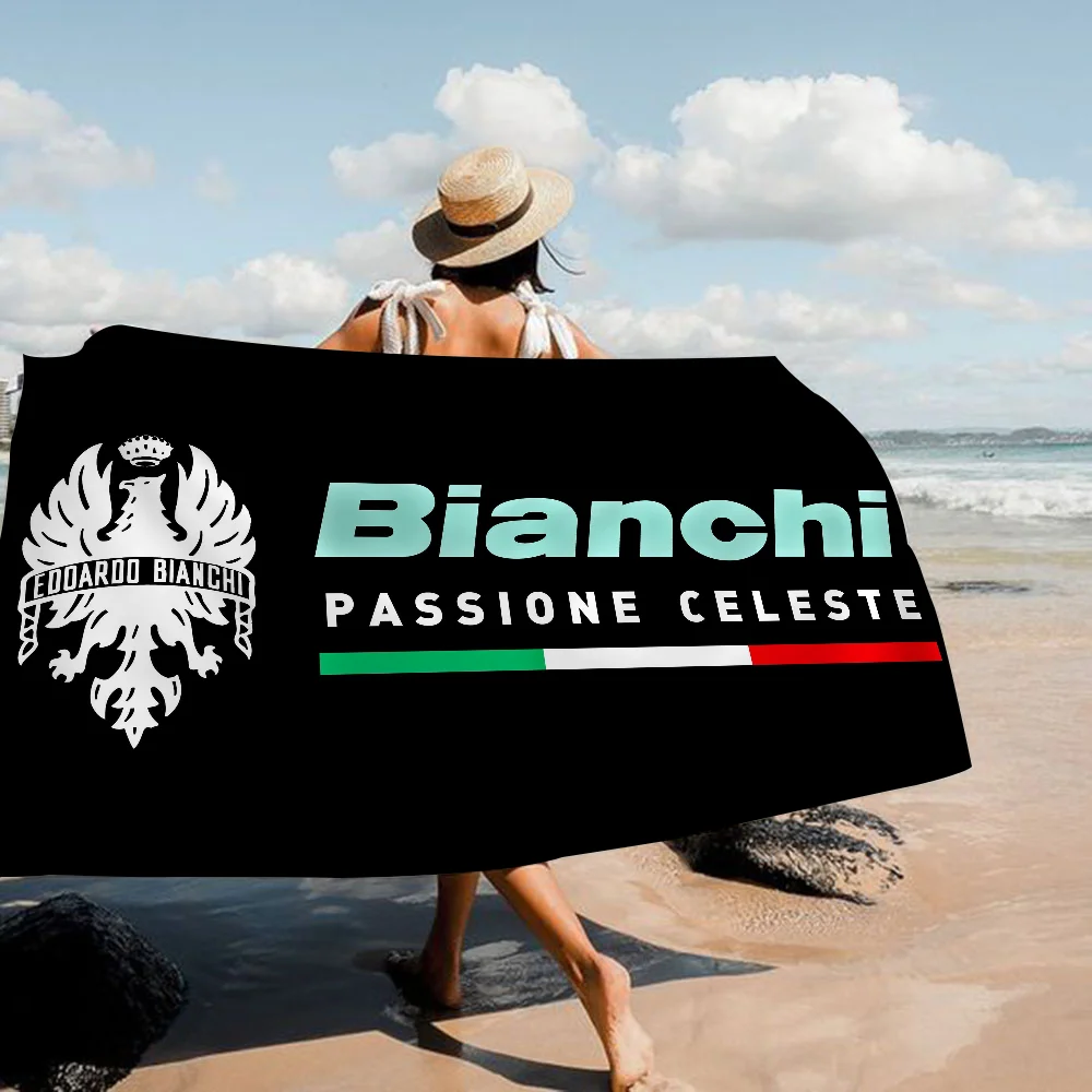 Bianchi Towel Microfiber Beach Towel Absorbent Quick dry Soft Yoga Swimming Resort Mountain Climbing Towel