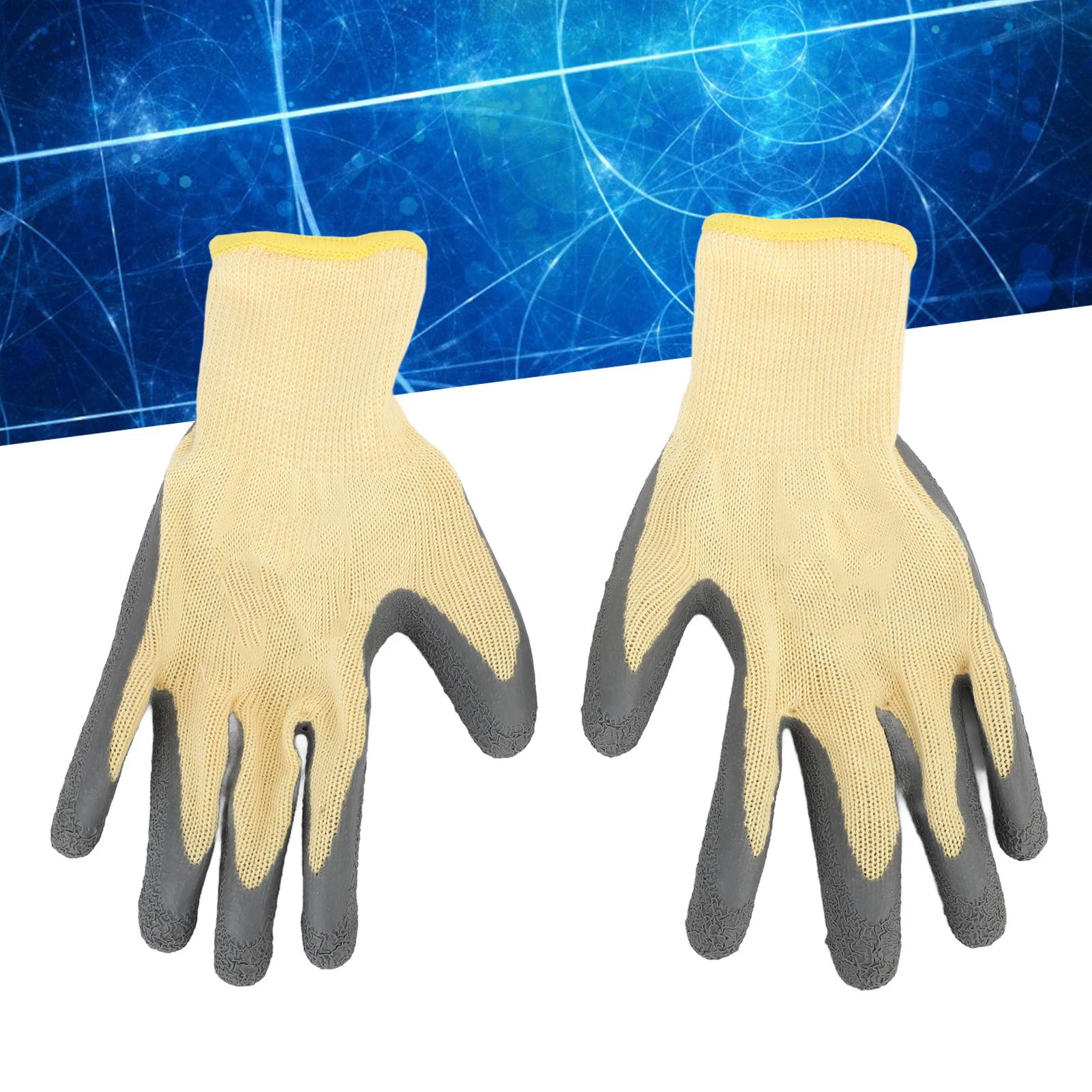 Insulation Work Gloves Flame Retardant 400V Voltage Resistance Rubber Electrician Gloves for Electric Maintenance