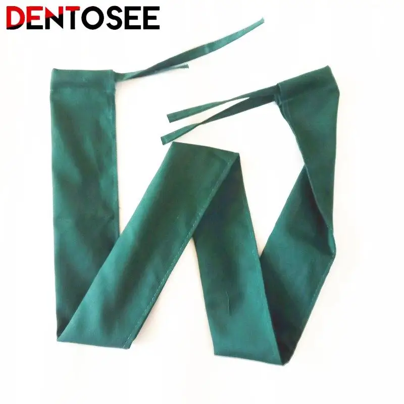 Oral Surgery Implant Dental Sterilization Sleeve Cotton Sleeve Handpiece Tube Implant Cosmetic Dental Consumables Dark Green