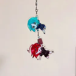 Land of the Lustrous chain for pants keychain man anime key chain women key holder cute couples keyring Wedding Alloy porte clef
