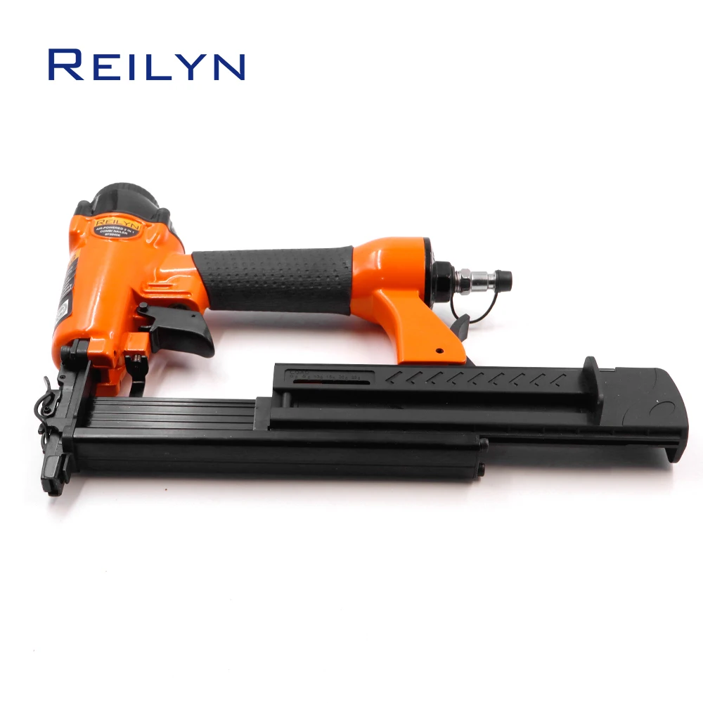 2 in 1 Air Nail Gun Furniture Brad Nailer Pneumatic Air Stapler 18GA Nailer Hammer Wood Frame Stapler Pneumatic Tool Power Tools