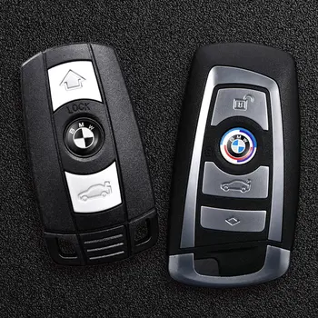 Kovové 11mm 14mm samolepky na klíče od auta s emblémem a logem na klíče od auta pro BMW E34 E46 E39 E38 E90 E60 E36 F30 F30 F10 E92 E38 E91 M3 M5 10 nejlepší prodej Samolepka s logem Škoda Key - №10