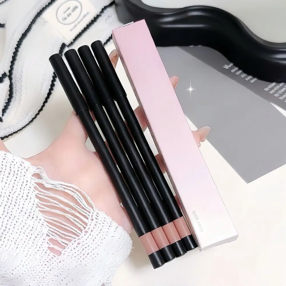 For Sweet Mint Gel Eyeliner Pencil Natural Creamy Texture Pigmented Makeup Pen Portable Waterproof Long Wearing Eye Liner