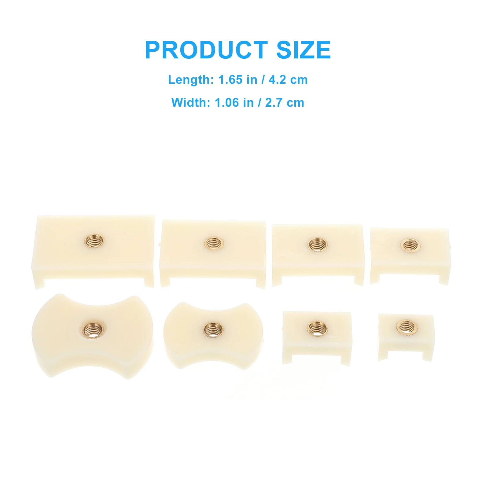 

8pcs Watchmakers Repair Tools Plastic Case Fitting Dies Kit Essential for Watch Repairing Jobs Durable Practical Set