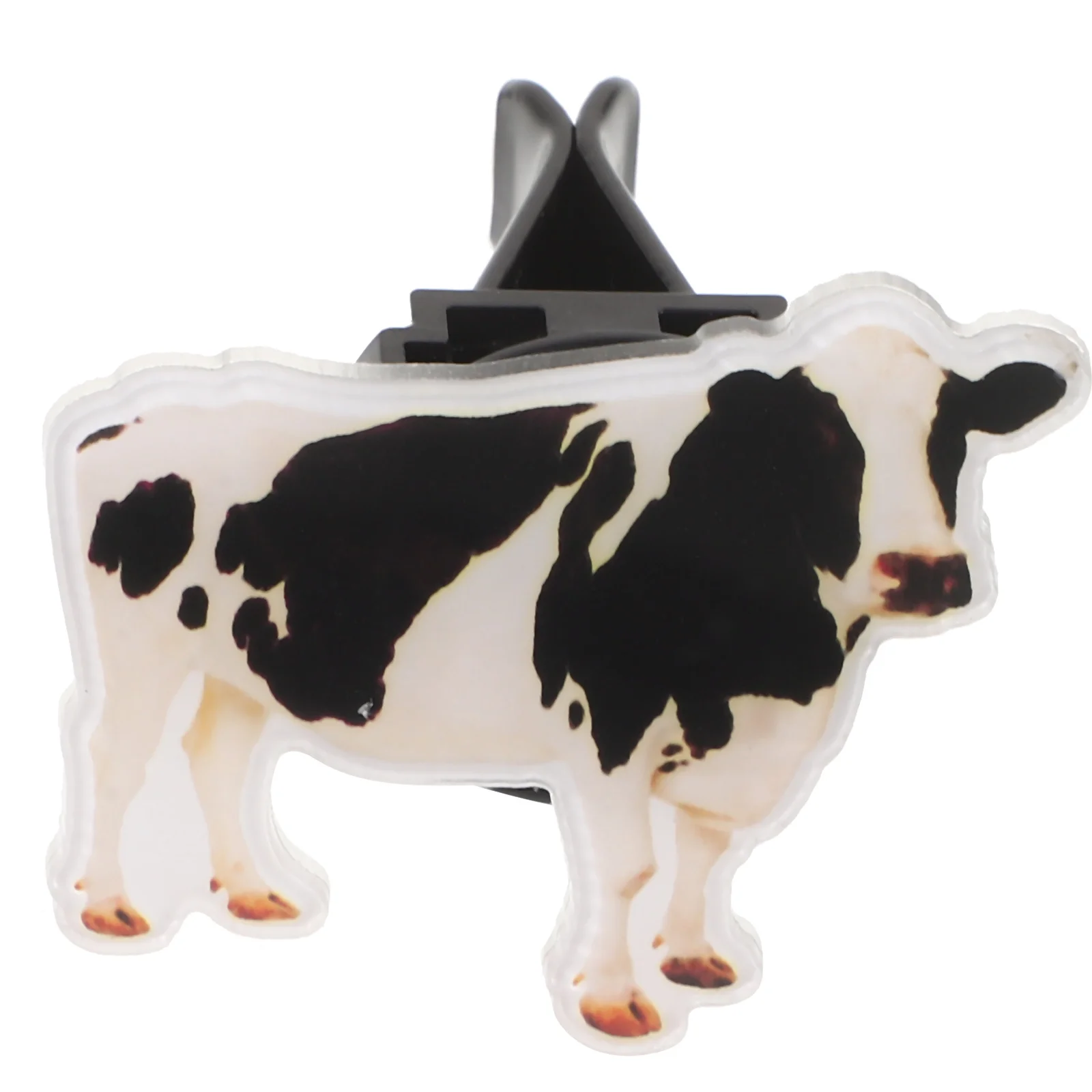 

Stylish Car Air Conditioner Vent Clips Cow Appearance Easy to Clean Maintain Cow Vent Clip Cute Air Freshener Car Clips
