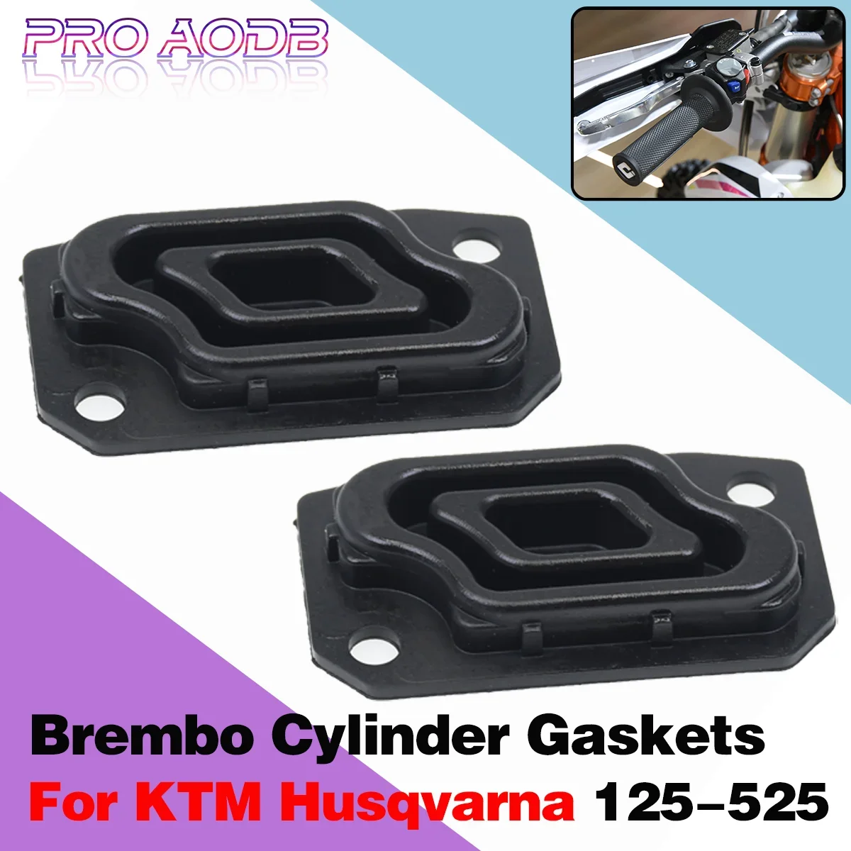 

Front Brake Clutch Master Cylinder Gaskets Rubber Pads For Brembo For KTM 125 250 350 400 450 500 505 525 SX XC EXC SXF XCF EXCF