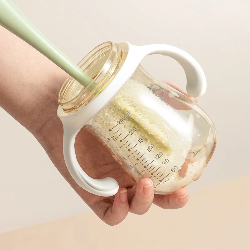 Long-handled Bottle & Cup Brush Sponge Brush Household Cleaning Tools Creative Long Pot Brush Thermos Mug Cleaner Tools