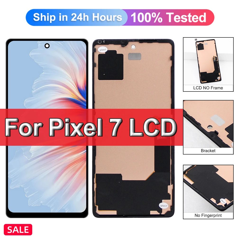 TFT for Google Pixel 7 GVU6C GQML3 GO3Z5 LCD Display Touch Screen Replacement for Google Pixel 7 Screen Display Replacement Part
