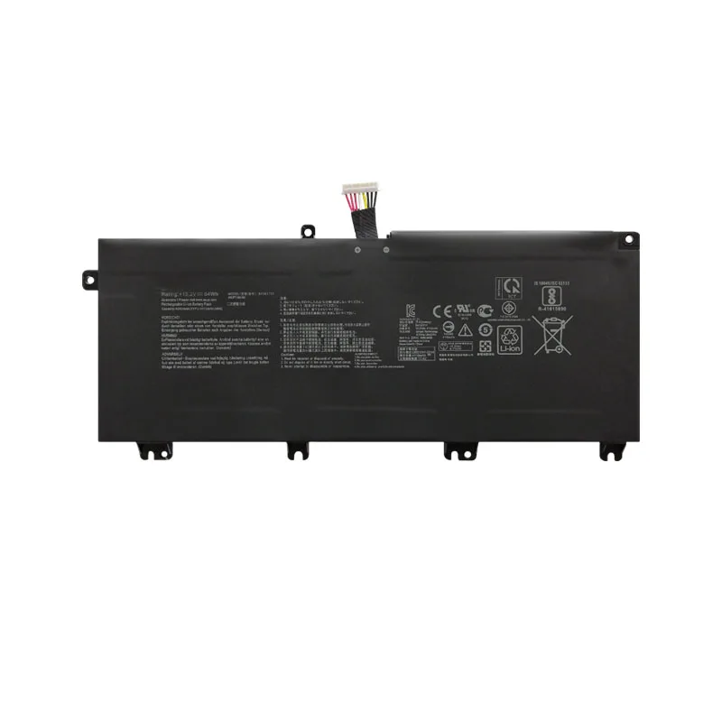 Imagem -05 - Bateria B41n1711 do Portátil de 15.2v 64wh para Asus Rog Strix Zx63 Zx63vd Zx73vm Gl703 Fx705d Fx705 Gl503ge Gl703vm Gl703vd Gl703ge