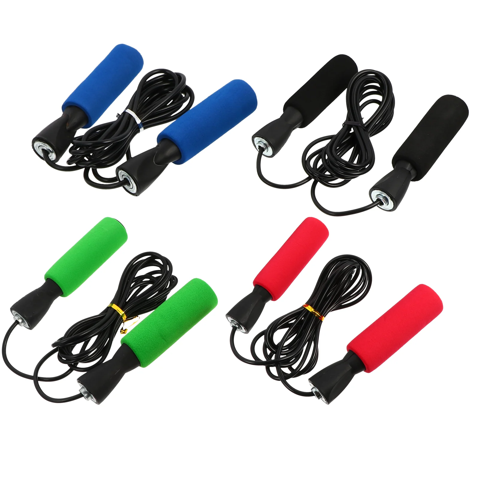 4 Pcs Jump Rope Exam Match Skipping Student Jumping Weight Loss Workout Exercise Sports Supplies Ropes for Fitness Aldult