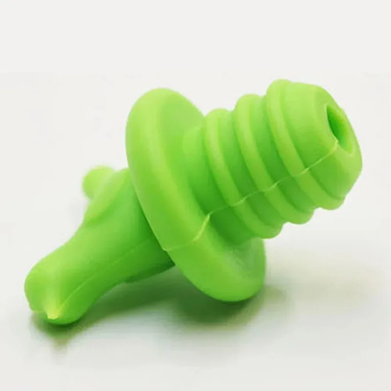 سيليكون النبيذ سدادة تسرب الحرة غطاء زجاجة النبيذ الطازجة حفظ السدادات البيرة المشروبات الشمبانيا الإغلاق لملحقات البار