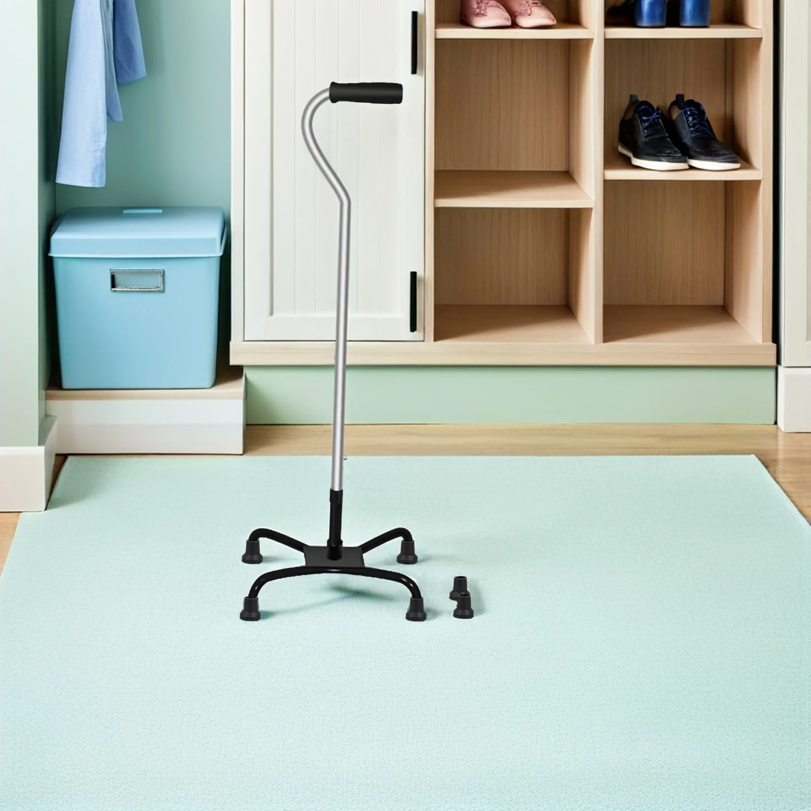 

12 шт. сменных резиновых наконечников для тростей 16 мм, нескользящие, для улучшения устойчивости пожилых людей, для интенсивного использования