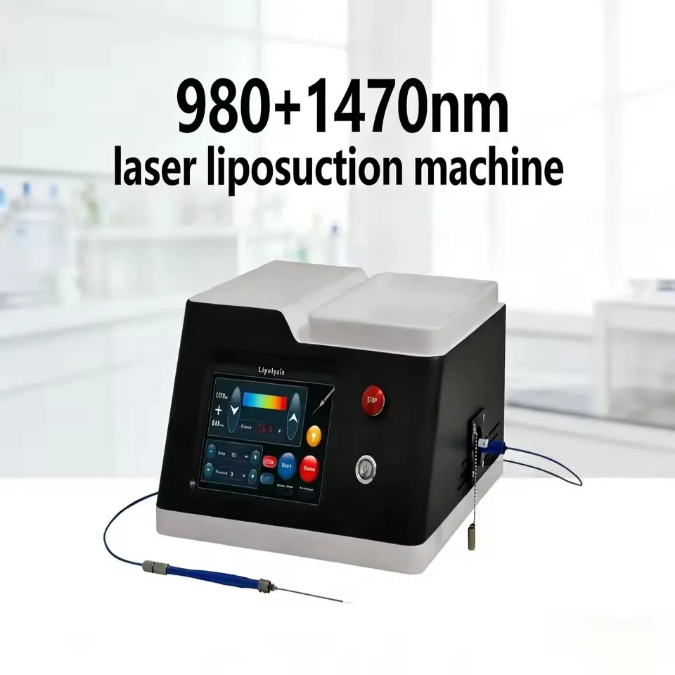 2026 Source Factory 147O 980nm Diode Laser 2 wavelengths for Spider vein Portable Surgery Weight Loss device