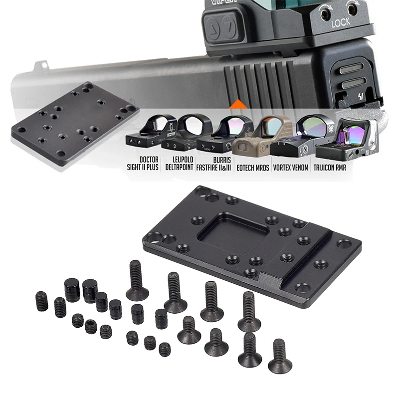 Universal Tactical Optics Red Dot Sight Base Series A1 B1 C1 D1 E1 F1 Scope Mount For 1911 HK USP P226 XD Mount Adapter Plate view 3