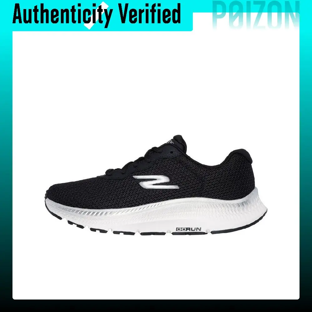 Skechers Go Run Consistent 2.0 Comfortable Low top Casual Shoes Women's Black 128621-BKSL