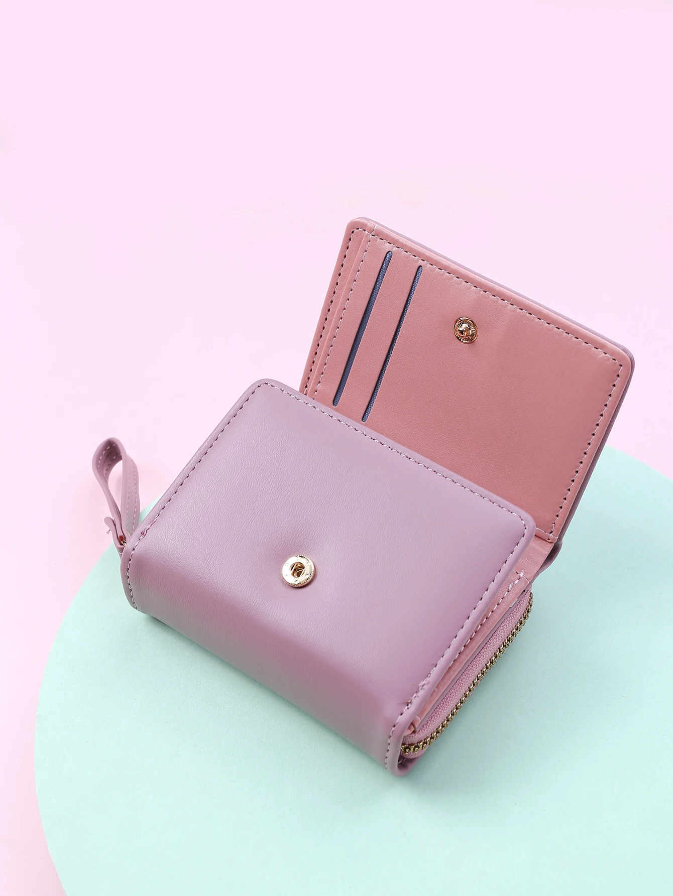 Luxus Marke frauen Kleine Brieftasche Weibliche Karte Halter Kurze Brieftaschen mit Geldbörse für Frau Damen PU Leder Haspe Mini kupplung – Detail 22
