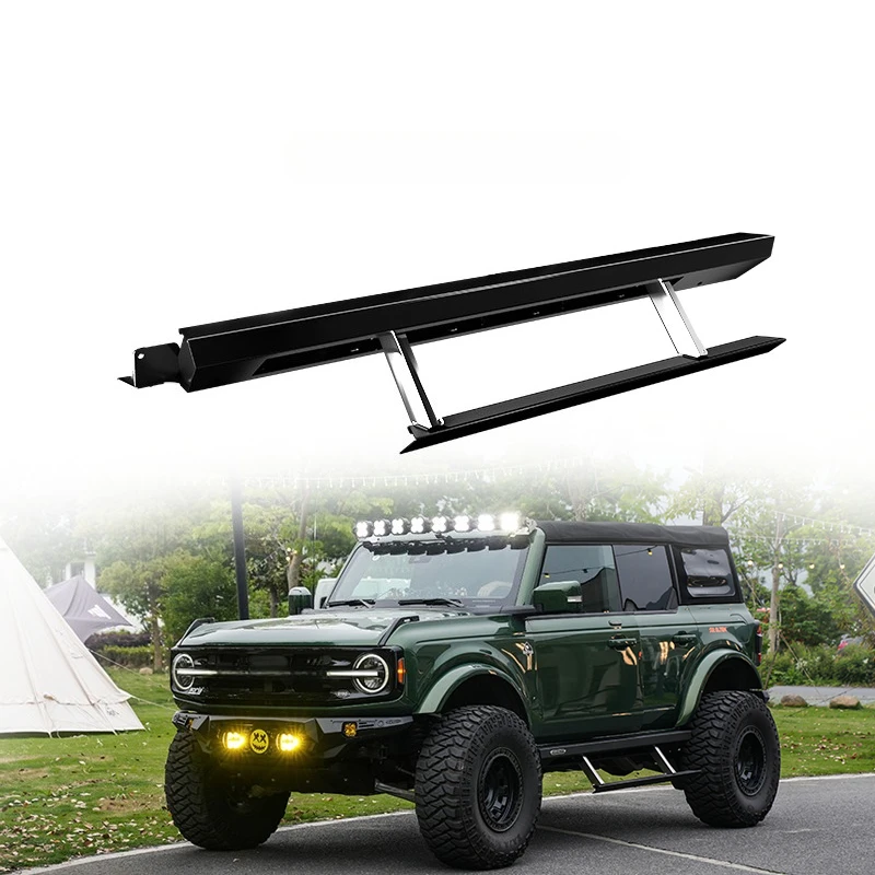 M-TEN Intelligent Retractable Side Steps Electric Step Bar for Bronco Power Side Running Board