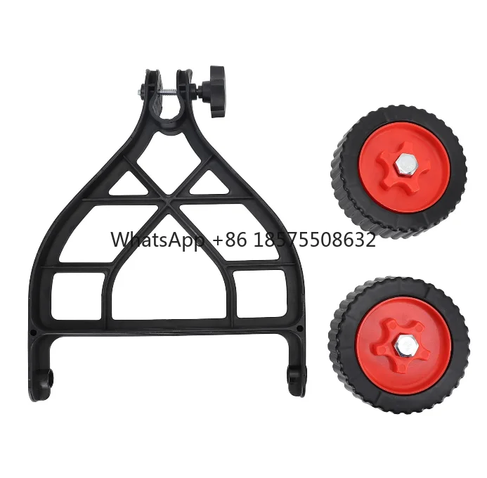 String Trimmer Wheel High Efficiency Labor Saving Lawn Trimmer Support Wheels for Auxiliary Attachment