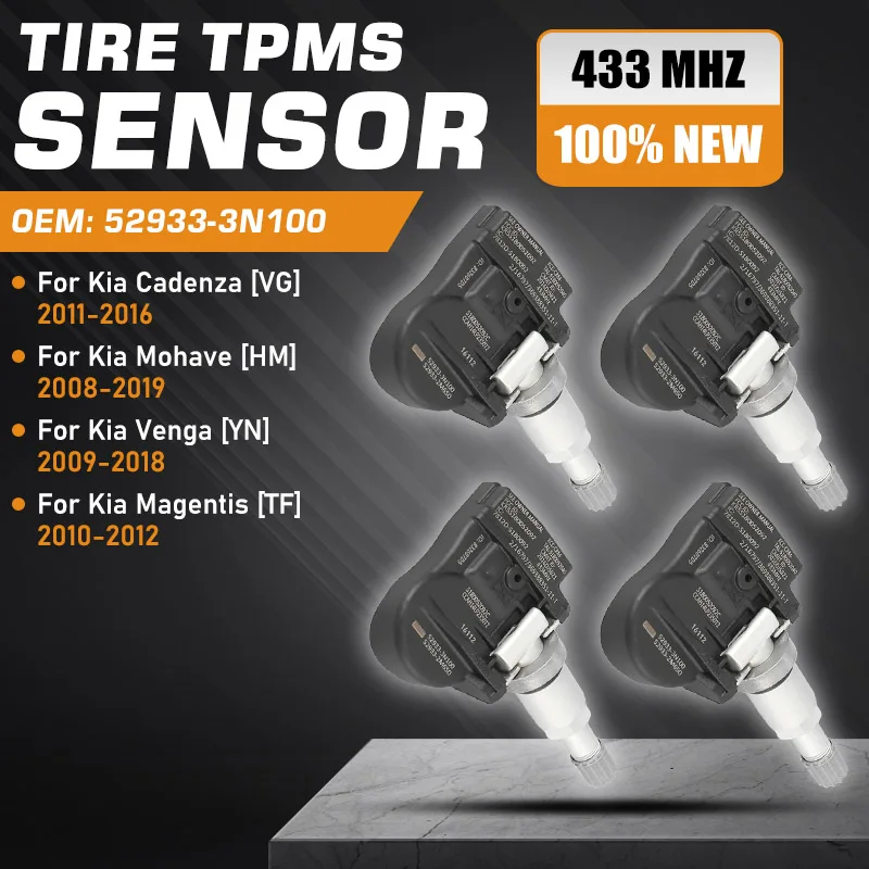 Автомобиль для TPMS Kia Cadenza 2011-2016 Kia Mohave 2008-2019 Kia Venga 2009-2018 Kia Magentis 2010-2012 Датчик контроля давления в шинах Автомобиль для TPMS Kia Cadenza 2011-2016 Kia Mohave 2008-2019 Kia Venga 2009-2018 Kia Magentis 2010-2012 Датчик контроля давления в шинах