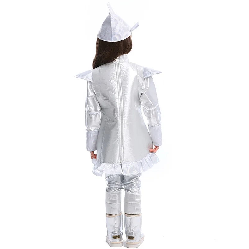 

Halloween party costumes, performance costumes, Tin Man role-playing, the Wizard of Oz series children's performance costumes