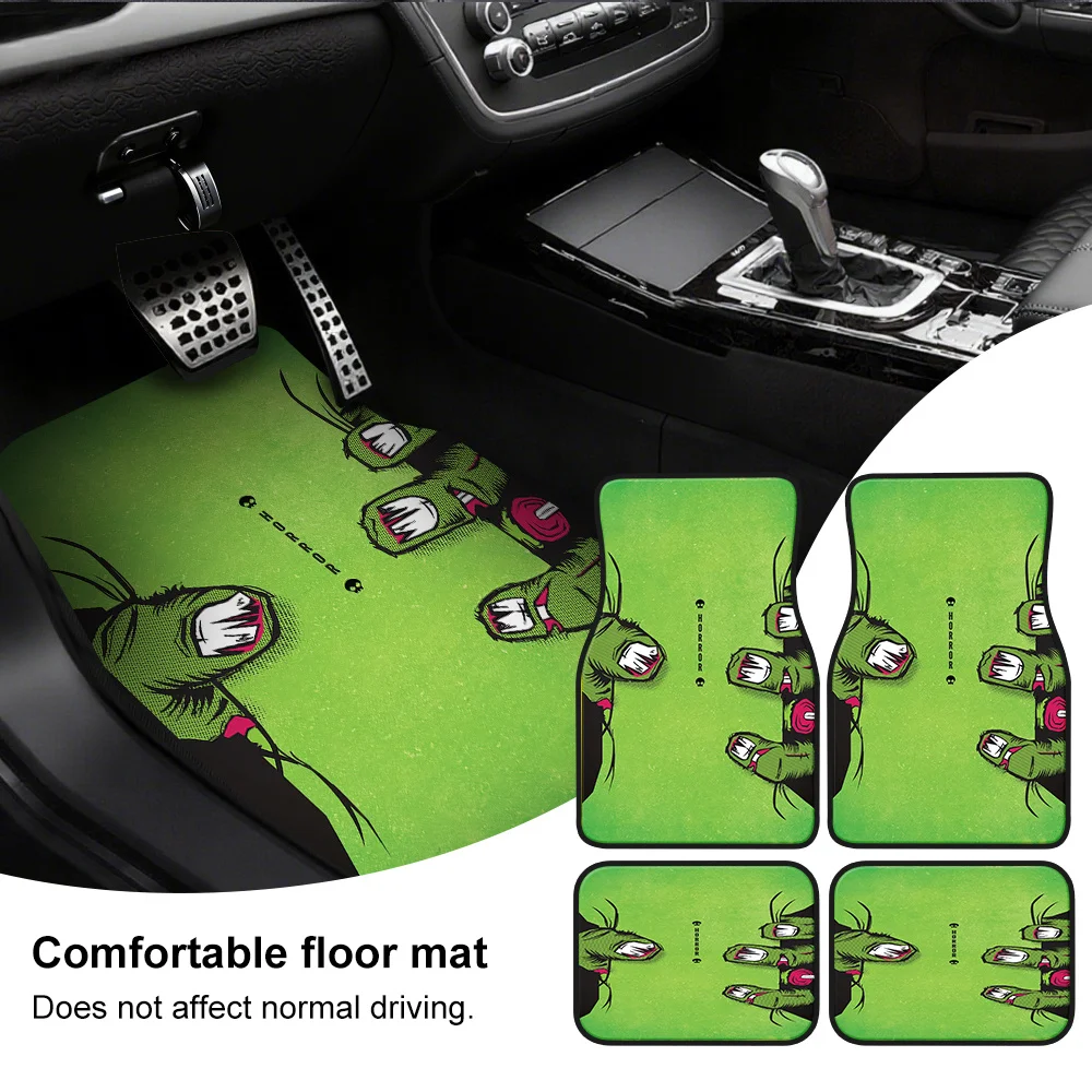 Easy to Put Together And Take Apart - Luxurious And Cozy Crystal Velvet Floor Mats for Vehicles - [Stylish Minimalist Designs