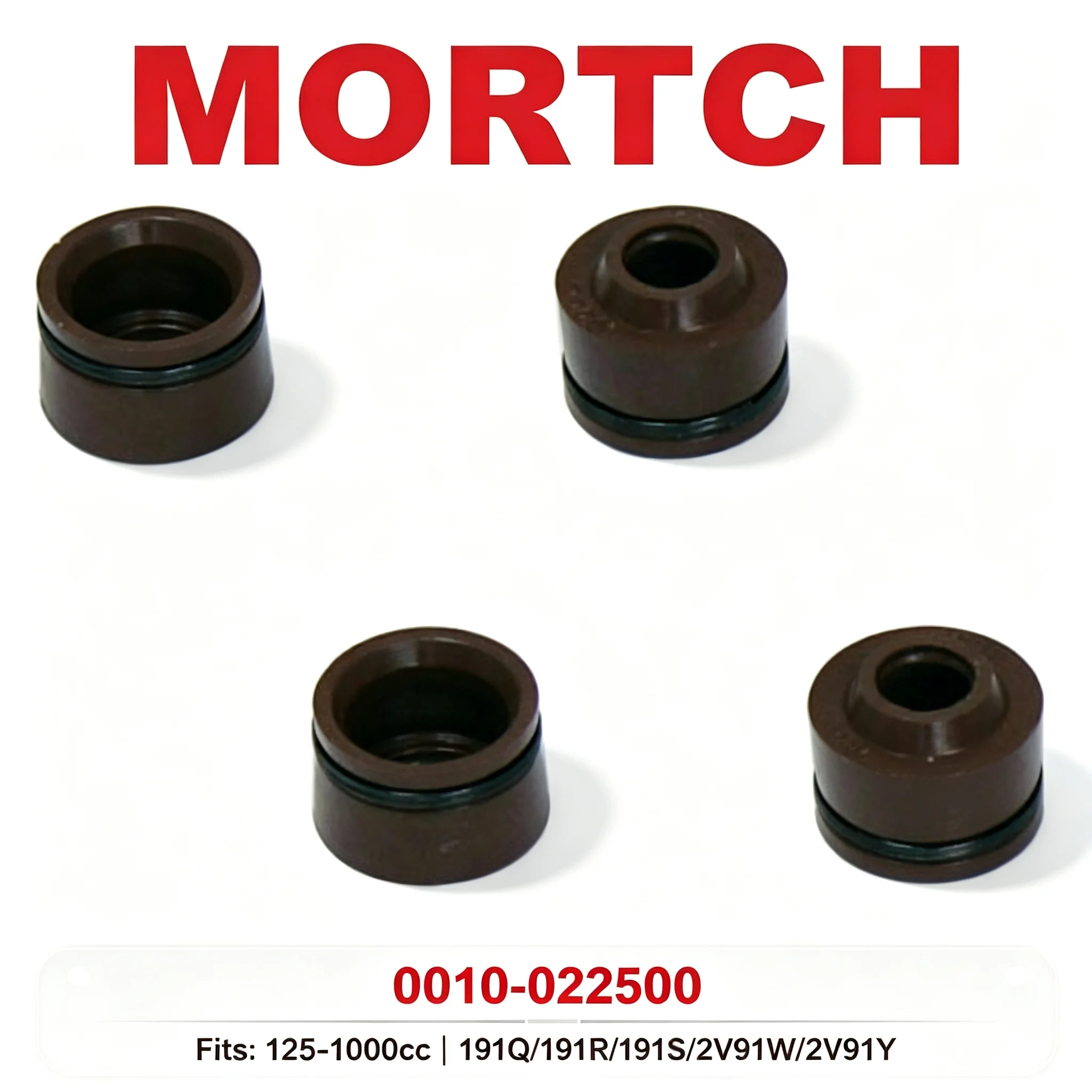4pcs VALVE STEM SEAL RING SET 0010-022500 For CF Moto 850cc CF400 500 600 625 1000 ATV UTV SSV1000 450 550 520 625 600 800 850