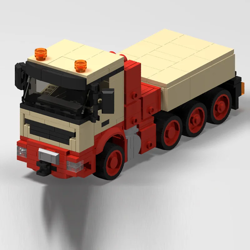 시티카 모델 MOC 빌딩 블록 악트로스 중량 화물 기차 모듈형 기술 어린이 휴일 선물 조립 장난감 세트