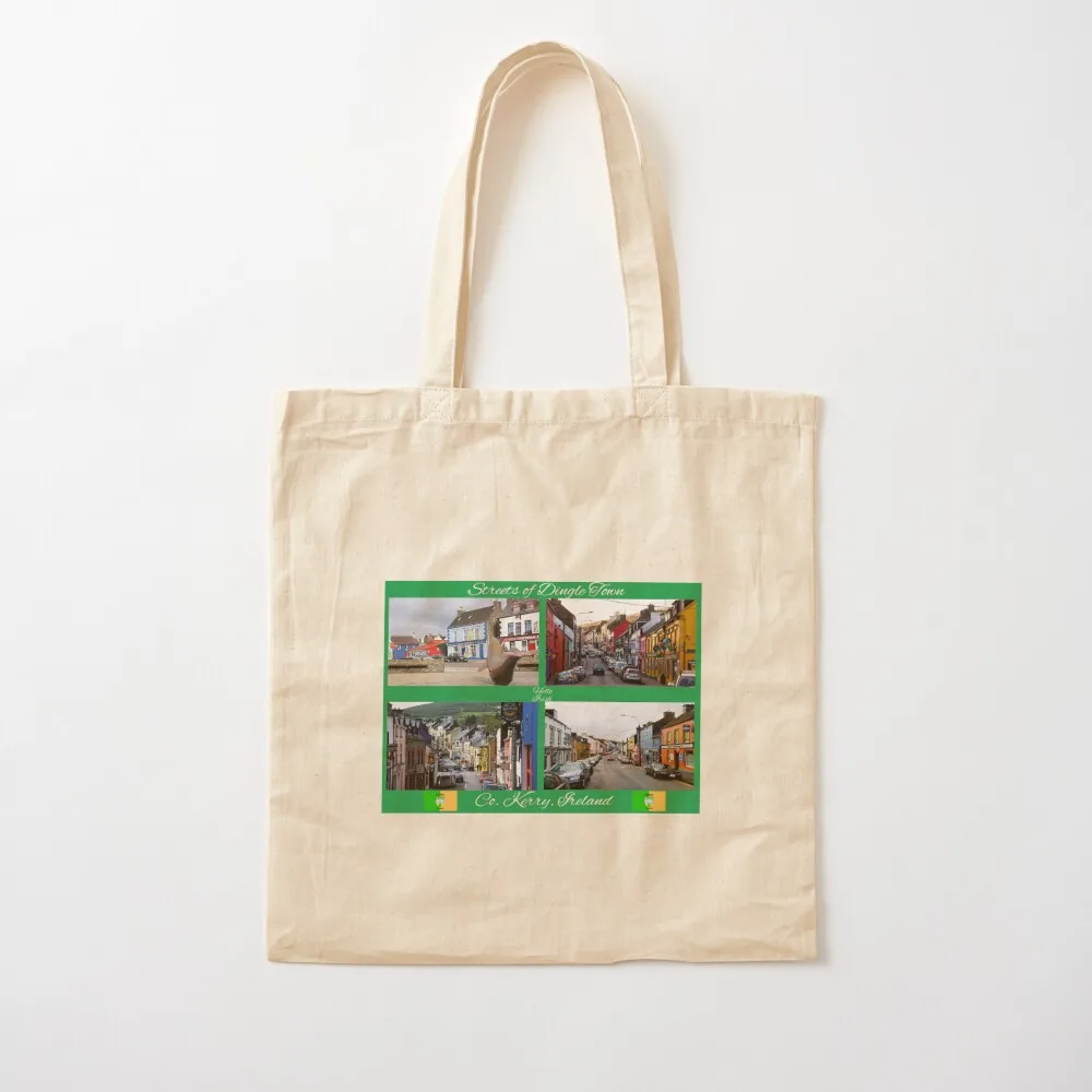 Streets of Dingle Town 3 Tote Bag shopper bags for women sacs de shopping Shopper bag Women's bags