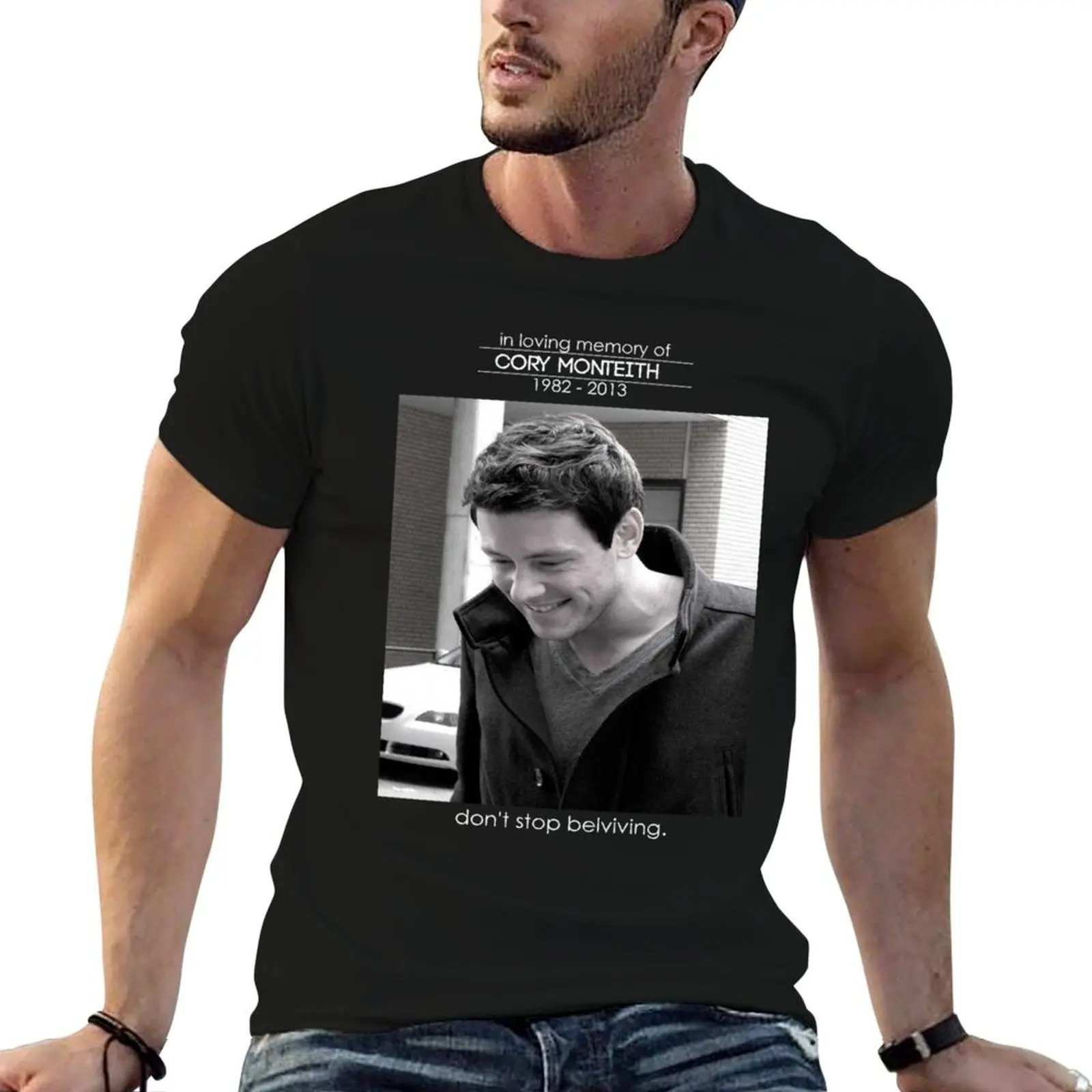 Don't Stop Beliving 1982-2013 T-Shirt t shirts for man pack cotton cotton t shirts man 100% t shirts with prints T-shirt
