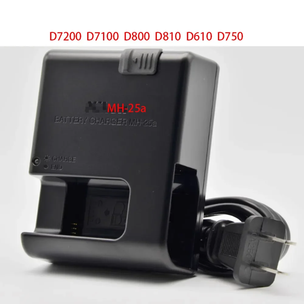 Camera Parts MH-25a Charger for Nikon D7200 D7100 D800 D810 D610 D750 EL15 Battery Charger MH25a New Original