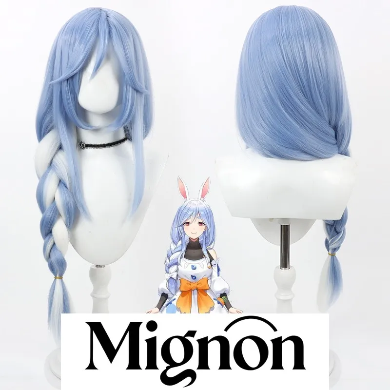 

Hololive VTuber Usada Pekora Mama парик для косплея подарок на Хэллоуин