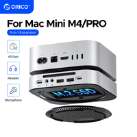 ORICO MiniLink USB HUB Docking Station for Mac Mini M4 M4 pro 40Gbps USB-A/C Ports M.2 NVMe SSD 8TB Max Support New Version