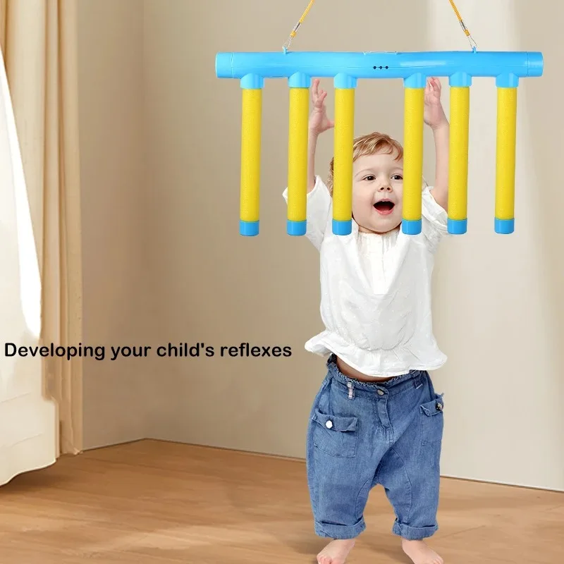 A Falling Sticks Catching Sensory Toy Adults Kid Sticks Game Drop Catch Win Reaction Training Reflex Challenge Family Party Game