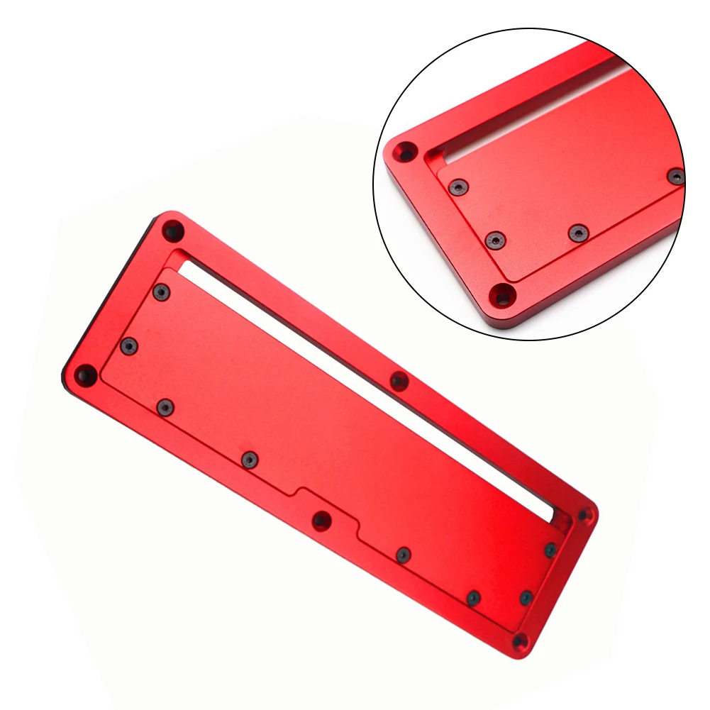 Electric Circular Saw Flip Cover Plate for For woodworking Aluminum Alloy Construction Convenient Router Leveling