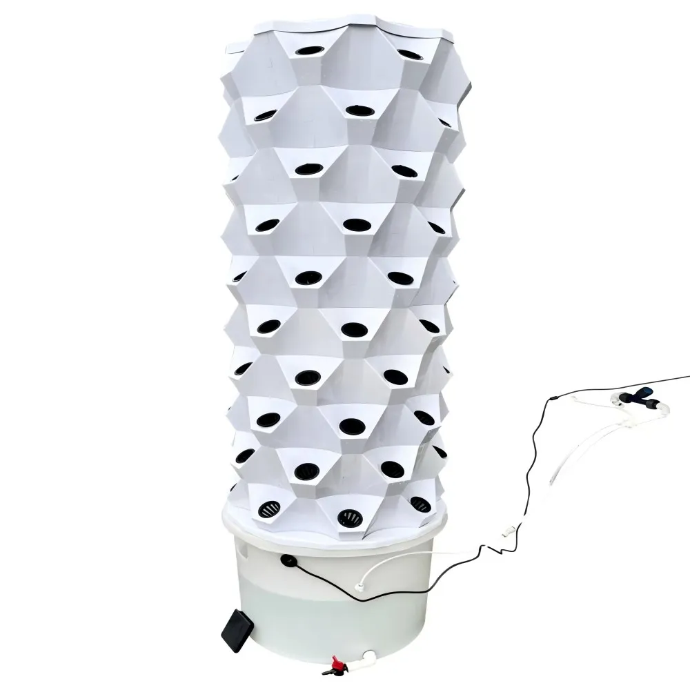 6， 8，10  Layers customized Farm Greenhouse Hydroponic Growing System Vertical Pineapple Tower for Vegetables