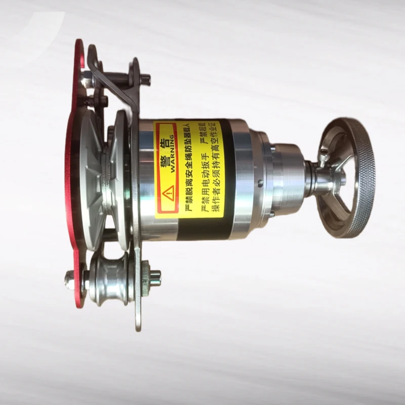 7th Gen Electric Hoist, Air Conditioning Installation and High-Altitude Work Hoist, Handwheel Self-Locking Rope Climbing Machine
