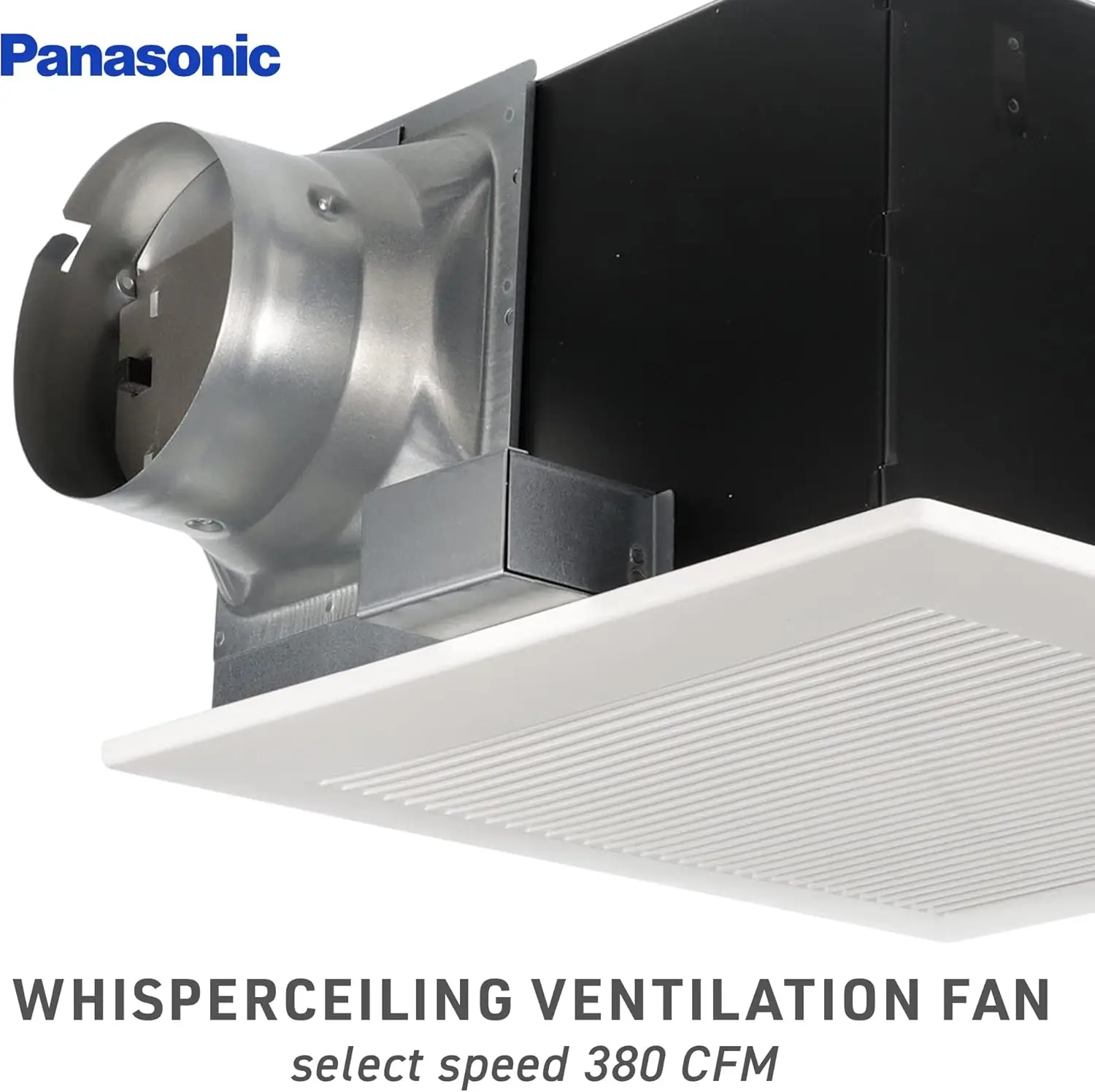 Fv-40Vq4 Whisperceiling Spot Ventilation Fan - 390 Cfm - Quiet Bathroom Ceiling Fan