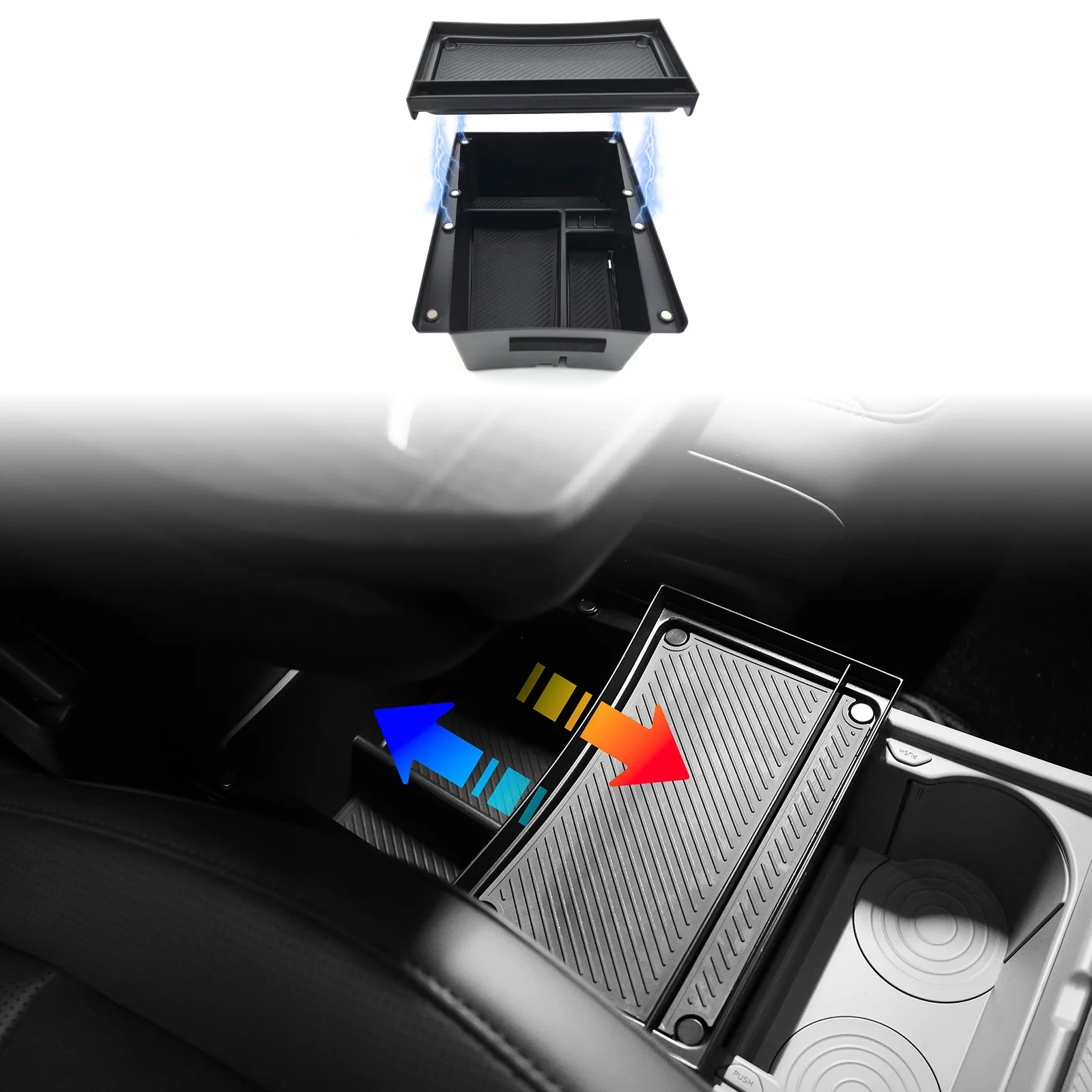 Car Armrest Under D… - image