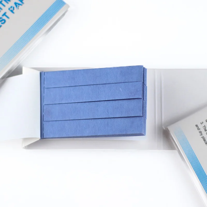 كشف قلوي حمض الماء والتربة؛ ورق ليتموس أحمر/أزرق؛ 100 شريطًا/صندوقًا شرائط اختبار عالمية لرقم الهيدروجيني