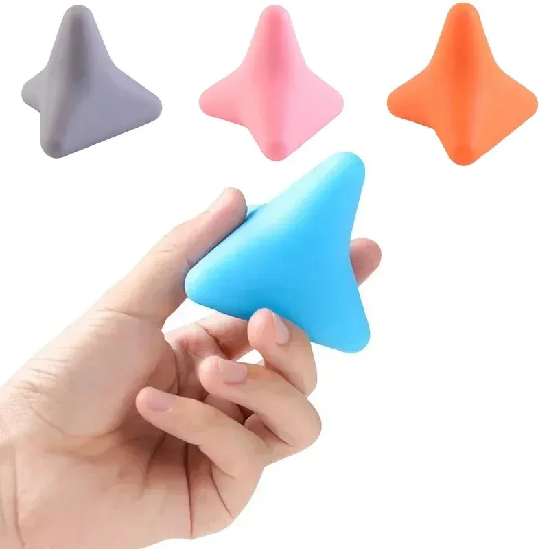 

Silicon Massage Cone Triangular Relax Apparatus Ball Psoas Muscle Release Thoracic Spine Back Neck Scapula Foot Yoga Apparatus