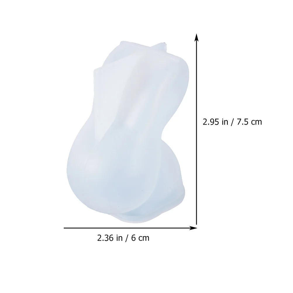 

Rabbit Silicone Mold 3D Epoxy Resin Crafts High Transparency Flexible DIY Supplies Jewelry Accessories Creativity Tools Mould
