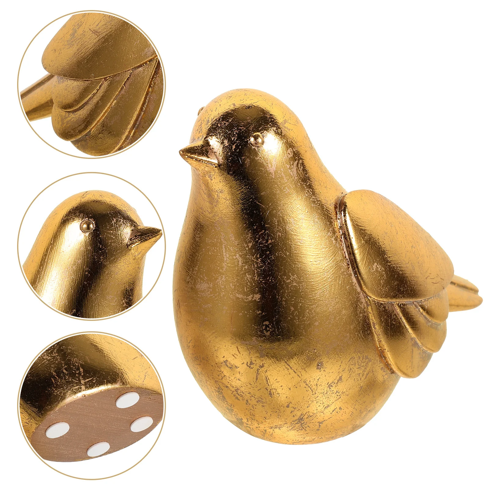 

Bird Decor Artificial Simulation for Garden Realistic Birds Ornament Figurine Figurines Home