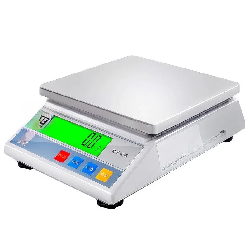 Commercial gram scale precision small electronic scale, high-precision counting and weighing multi-functional industrial