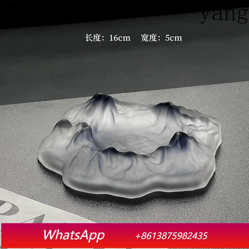 

CX high-end gradient color iceberg high-value frosted fashion ornaments for home living rooms