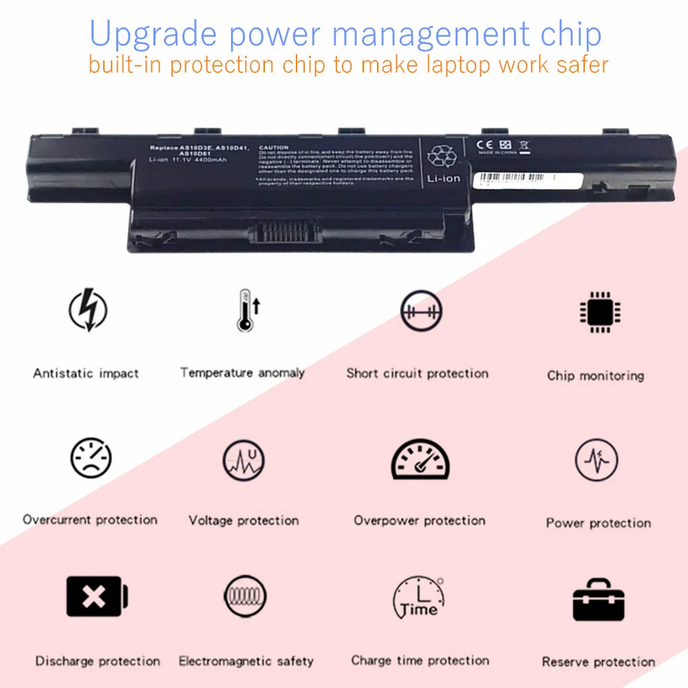 New Laptop battery for Acer Aspire 4251 4252 4253 4333 4551 4551G 4552 4552G 4625 4733Z 4738 4738G 4738Z 4738ZG 4741 4741G 4741Z