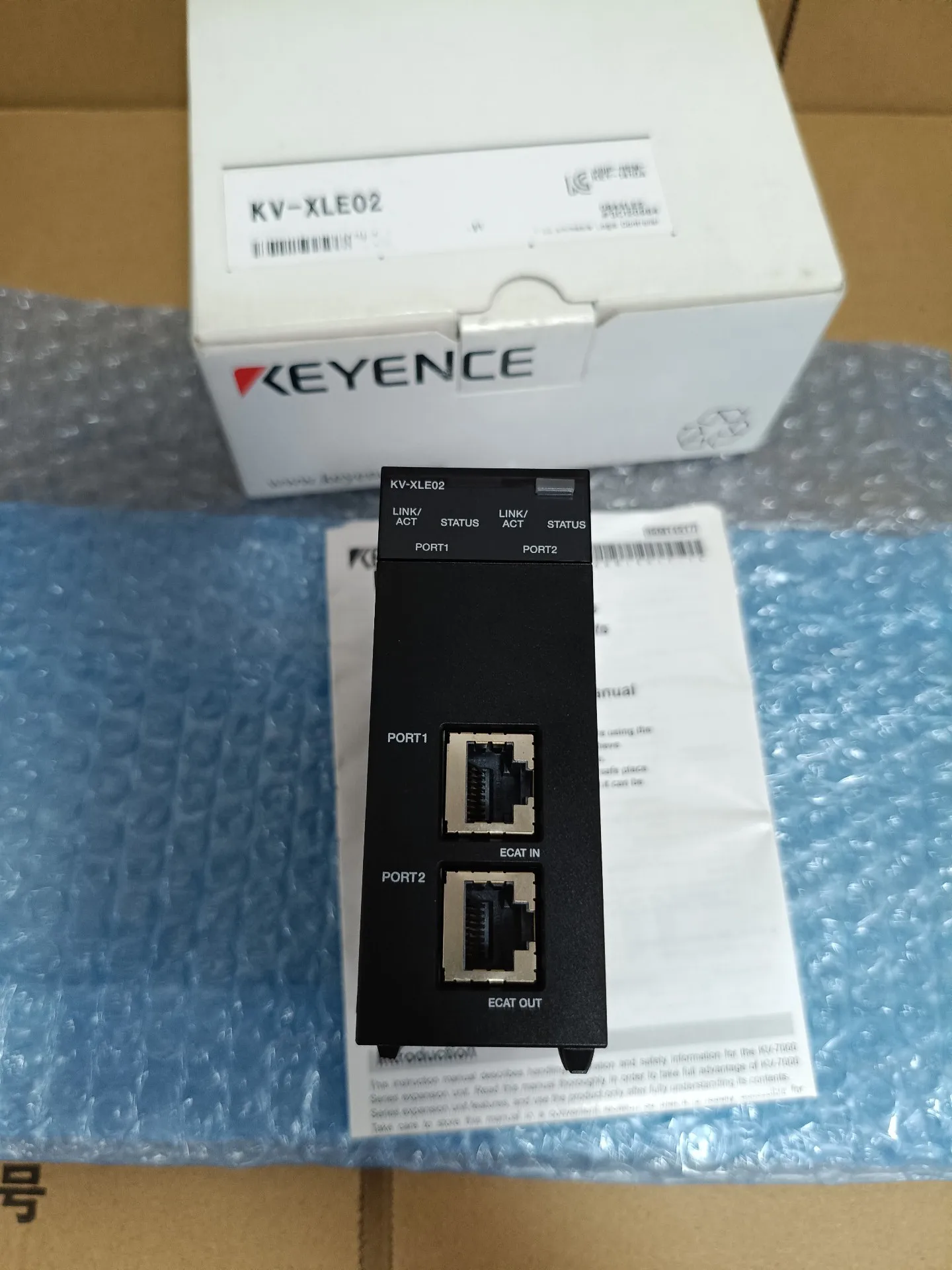 PLC KEYENCE KV-XLE02 Module New Original