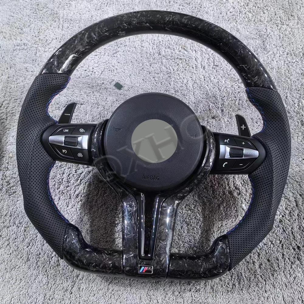 For BMW X1X2X3X4X5X61234567 series new thong carbon fiber steering wheel assembly modification