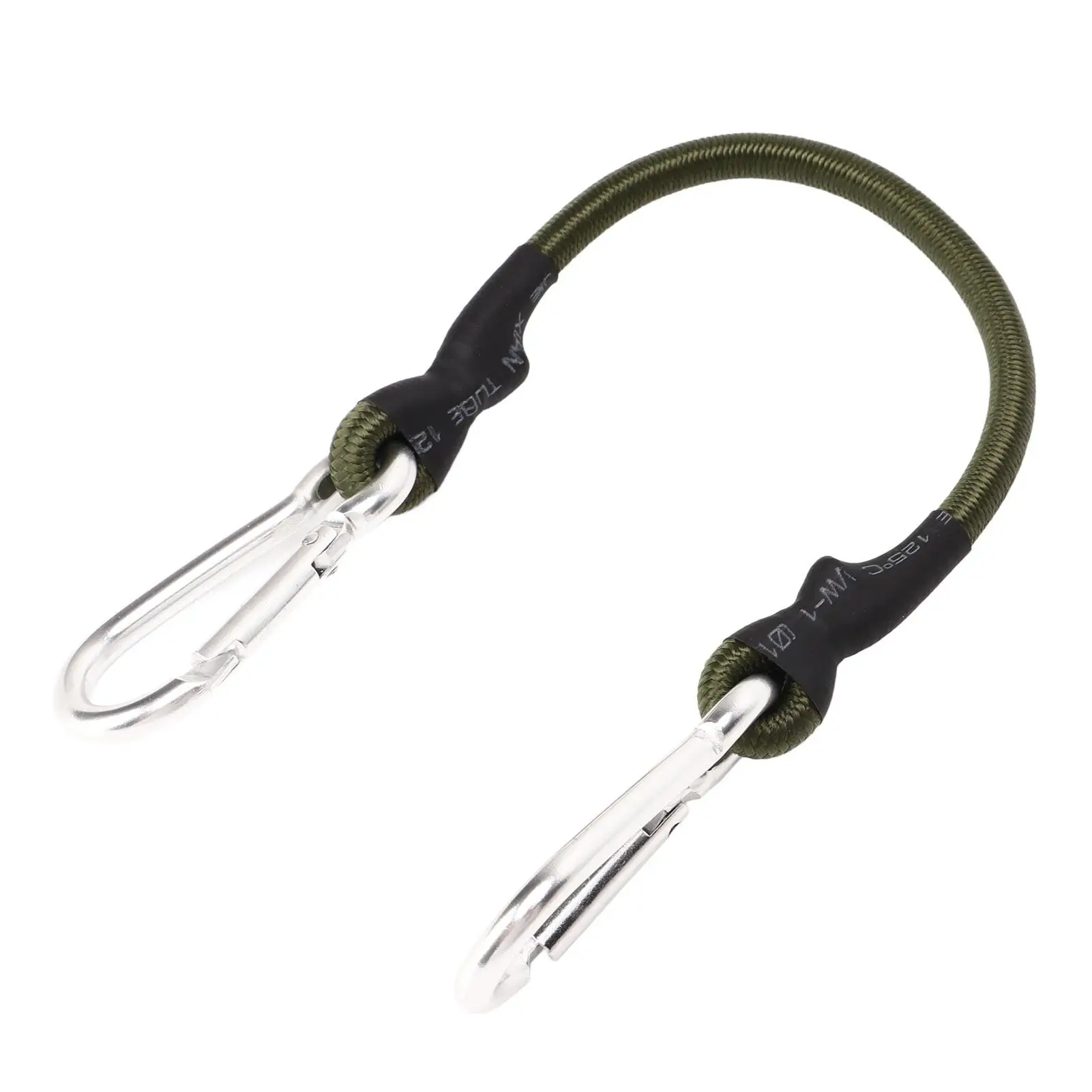 Heavy Duty Elastic Bungee Cord Straps with Metal Connectors - Strong, Easy for cargo Fixation for camping & Tents